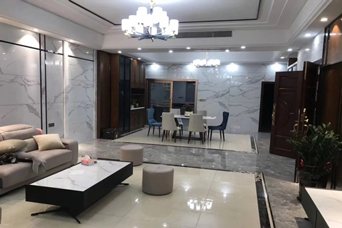 河源市華僑城現(xiàn)代簡約風格別墅裝修案例