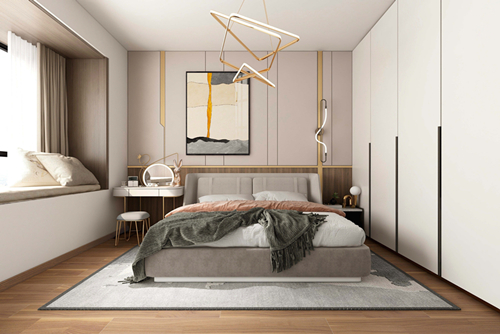 廣州市廣州時代傾城現(xiàn)代簡約風格復式裝修案例