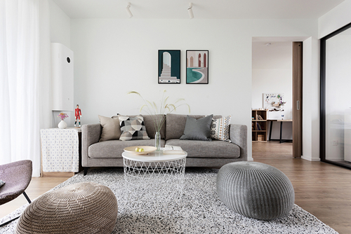 中山市雅居樂萬象郡2期現代風格三居室裝修案例