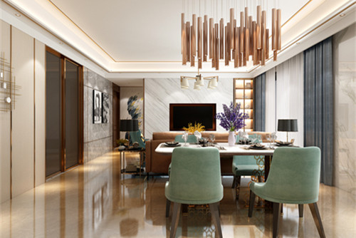 中山市嘉怡華庭現(xiàn)代簡(jiǎn)約風(fēng)格四居室裝修案例