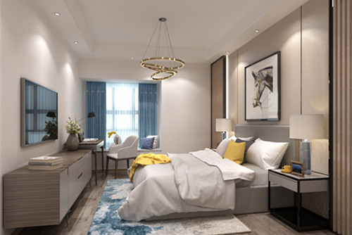 中山市奕翠園新中式風格別墅裝修案例