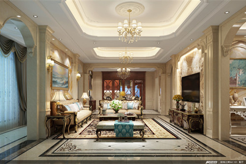 海口市南國威尼斯城別墅歐式風格別墅裝修案例