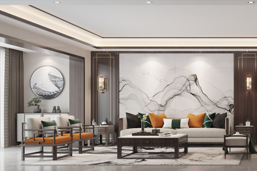 ?？谑斜＠醒牒０缎轮惺斤L格四居室裝修案例