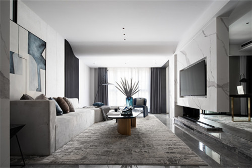 ?？谑斜＠醒牒０冬F代簡約風格三居室裝修案例