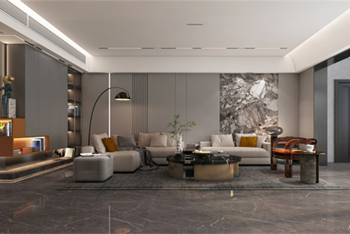 潮州市安居樓現(xiàn)代簡約風格四居室裝修案例