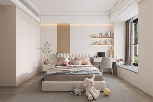 汕頭市怡璟海岸雅園新中式風格四居室裝修案例