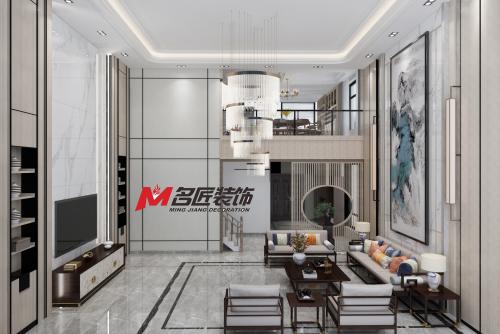 陽江市中集國際城現代風格四居室裝修案例