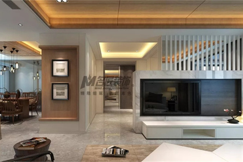 合肥市通和&middot;星辰同輝現(xiàn)代簡約風格平層裝修案例