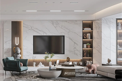 汕頭市海璟天翡花園現(xiàn)代簡(jiǎn)約風(fēng)格四居室裝修案例